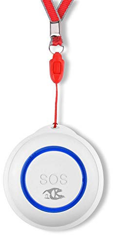 YIWEOG Pulsante di emergenza Wireless Fidelity Pulsante di emergenza ligente Pulsante di chiamata di allarme con un pulsante per gli anziani Collegamento di scena ligente Pulsante di emergenza SOS