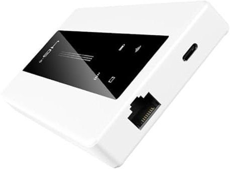 HOSAYA Routeur WiFi portable 4G SIM carte wifi 10000mAh grande batterie LTE modem voyage WiFi hotspot RJ45 port x 1 port d'antenne TS9 x 1 poche MIFI