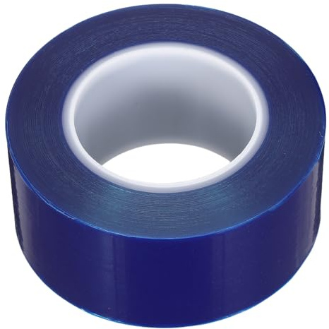 HEMOTON Cinta Protectora de Llantas PE Azul 60 MM X 200 M Película Protectora para Ruedas de Coche Motocicleta y Bicicleta Cinta Multiusos para Reparación y Protección de Neumáticos