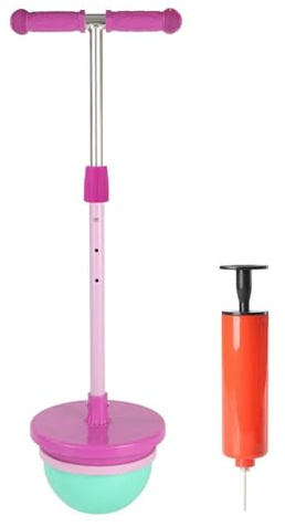 Pogo Stick Regolabile per Bambini 5-8 Anni Balance Board Pump Grip Gioco Attivo Sicuro per Ragazzi e Ragazze