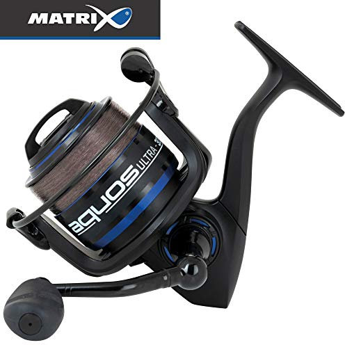 Fox Matrix Aquos Ultra 3000 - Angelrolle zum Friedfischangeln, Stationärrolle zum Feedern, Rolle zum Feederangeln, Feederrolle