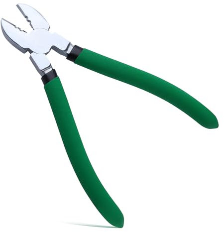 INJOYTEC Pinze da taglio diagonale Tagliafili con fori di spelatura del filo Spellafili Pinze a filo Taglierine per cavi Taglierine laterali Cesoie per tagliare fili floreali Fili elettrici