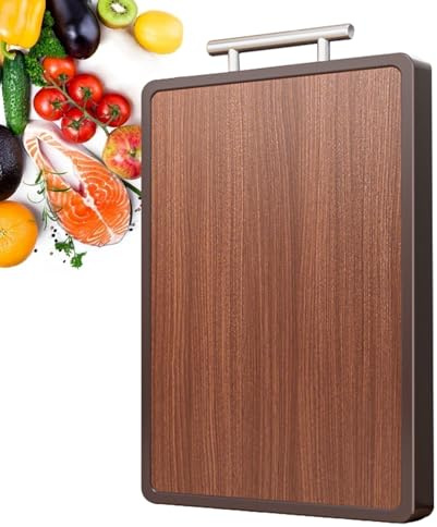 Tabla De Cortar Carne - Tabla De Cortar Pan De Doble Cara | Herramienta de Cocina y Comedor para Pan Pastelería Sushi Restaurante Comercial Hogar Exterior Picnic Acampada Barbacoa