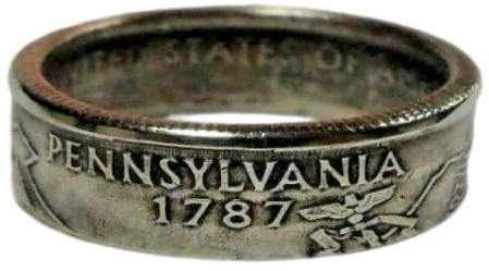 Coin Ring | U.S. STATE QUARTER COIN RING