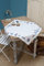 Vervaco Stickpackung Tischdecke Zählmusterpackung Kreuzstich Maritim Stickdecken zum Selbersticken Stickset Weihnachten Kreativ Set für Erwachsene 80 x 80 cm Kreatives Geschenk