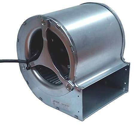 Easyricambi Ventilatore centrifugo Trial CAD12R-001 per stufe a Pellet. Lungo 164 mm Bocchetta: 146x63 mm