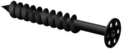 LUX ELEMENTS Schraubdübel 13cm FIX-SD 10 Stk. I Kunststoffschraubdübel mit Bit Typ PH3 / PH2 / PR2 I Tellerdübel zur Konstruktion von Ecken, Regale uvm.