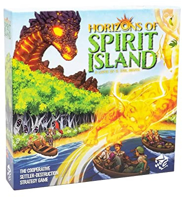 Greater Than Games | Horizons of Spirit Island | Cooperative Strategy Board Game | 1 to 3 Players | 90+ Minutes | Ages 14+