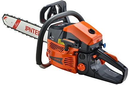 JPNTECH Gas Chainsaw 60cc 2-Cycle Gasoline Powered Chainsaw 20 Inch Handheld Cordless Petrol Chain Saws for Forest, Wood, Garden and Farm Cutting Use