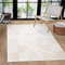 Paco Home Teppich Wohnzimmer Schlafzimmer Modern Kurzflor Skandinavisches Boho Muster Regenbogen japandi Geometrisch 3D Effekt Creme, Grösse:160x220 cm, Farbe:Creme 4