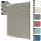 Magiea Wabenplissee ohne Bohren Klemmfix Verdunklung Thermo Zweifarbig Hellgrau 70x130cm(BxH) Plissee Faltrollo 100% Blickdicht QG
