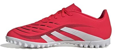 adidas Unisex Predator Club Turf Football Boots Fußballschuhe, Lucid red/FTWR White/core Black