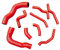 Manguera De Refrigerante Del Radiador Para W202.024 Para C230K 2.3L 1999-2000 aire Manguito Intercooler(Red)