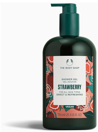 The Body Shop - Strawberry Shower Gel, 750 ml (Vegan)