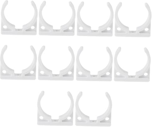 Healifty 10pcs Small Pipe Clips for Water Filter Systems Locking Clamps with Compact Space Saving Design Reliable Water Purifier Accessories for Secure Tube Fittings