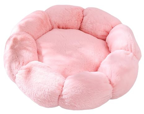 Lit apaisant pour chat – Lit pour petit chien et chat, nid en peluche pour petits animaux de compagnie | Lieu de sommeil apaisant, zone de repos confortable pour animaux de compagnie, accent décoratif