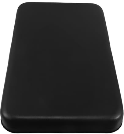 Operitacx Cojín Antideslizante para Andador de Personas Mayores, Asiento de Repuesto de Cuero Pu, Acolchado Ergonómico con Orificio de Montaje, 39,5 X 22,5 X 3 Cm para Movilidad Reducida