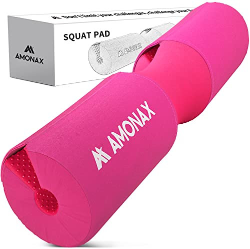 Amonax langhantel polster, extra dicke nackenpolster langhantel- Barbell Pad nackenschutz für hip thrust und squat, und andere Übungen, Fitness, Krafttraining für Männer und Frauen