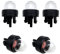 LiteTour 6 Stück Primer Bulb Snap in Primer Bulb Pump 188-512 Ersatz für Craftsman Poulan Husqvarna Kettensäge Kompatibel mit Roybi Homelite Zama Walbro Gas Trimmer Gebläse Freischneider