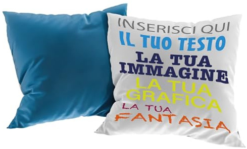 Gruppo Veneziano - cuscino personalizzato 40x40 con imbottitura - cuscino personalizzato con imbottitura - personalizza ora con testi , loghi o immagini - 100% made in italy