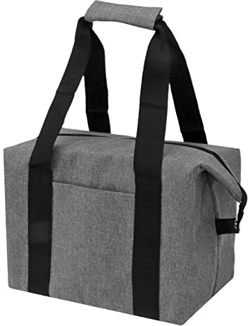 WPKD BLUEIY Bolsa Refrigeradora para Acampar, Tela Oxford, Bolsa de Almacenamiento para Refrigerador de Almuerzo con Aislamiento Térmico Plegable a Prueba de Fugas para Viajes, Trabajo