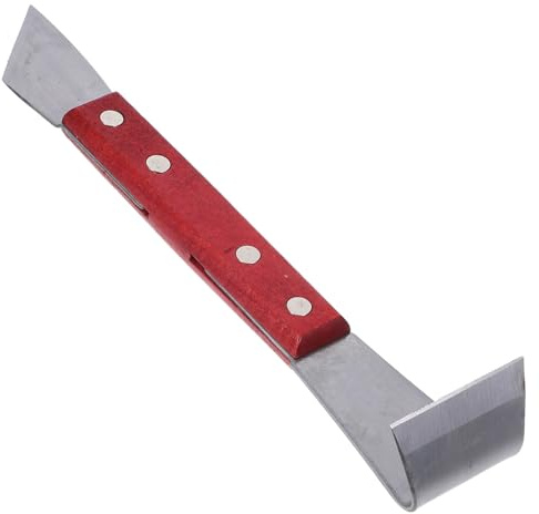 TIDTALEO Raschietto per Corteccia di Albero da Frutto 1 Pezzo Manico in Legno Strumento per Scortecciatura e Rimozione Corteccia Attrezzo Manuale per Giardinaggio e Cura Colore Casuale
