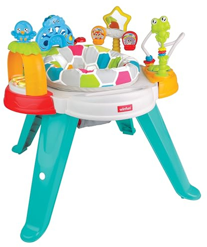 winfun | 3-In-1 Sit And Play, Activity Centre And Toddler Play Table | Interactive | Suitable For Boys And Girls 6 Months +