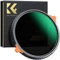 K&F CONCEPT Nano-X ND Filter 72mm CPL&ND4-ND64 2 in 1 multifunktionaler Graufilter und CPL Filter Polfilter