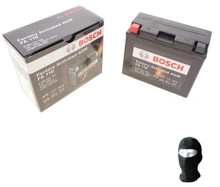 KOMPATIBEL MIT Ducati Monster S 1200 2014 A 2020 Bosch YT12B-4 FA1100 YUASA YT12B-BS Batterie (SLA Gel-GELADEN, BEREIT ZU VERWENDEN) 12V/10AH FÜR DIY-Motorrad-Roller