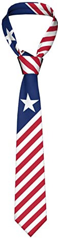 Männer Krawatten Liberia-Flagge, Hochzeitskrawatte Klassisch Schlips Formelle Krawattenschal Für Party Herren Büro