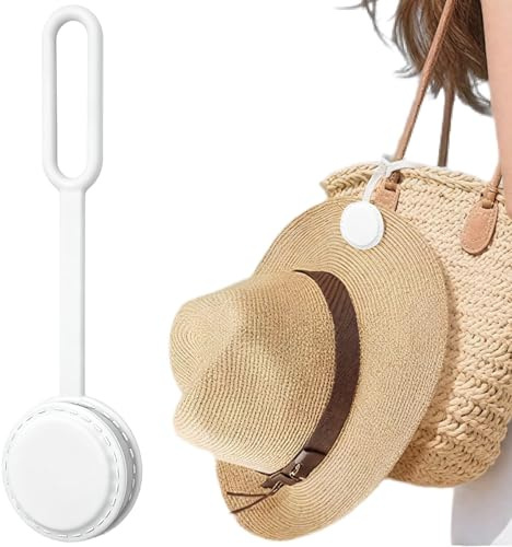 Pince à chapeau magnétique pour voyage, pinces à chapeaux durables pour sacs, sacs à dos & sacs à main, support mains libres pour chapeau de soleil pour plage, randonnée, golf & usage quotidien