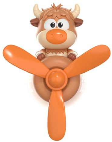 Clip per bocchette d'aria di automobile, Ornamento aromaterapia di lunga durata Cow Pilot, deodorante per bocchette d'aria auto, per viaggi e tragitti quotidiani, elimina odori