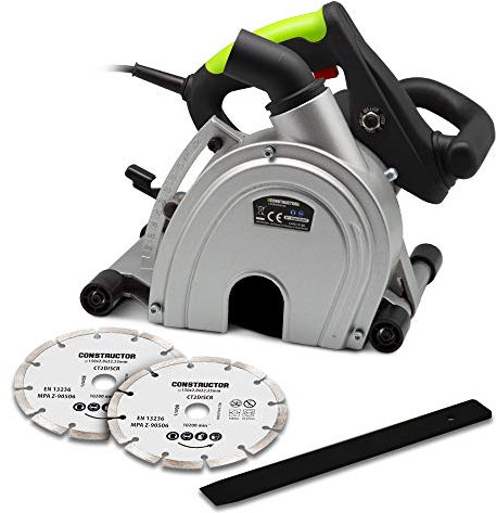 Rainureuse 1700W - 2 disques diamant de 150mm - Constructor