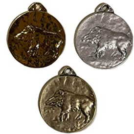 Medalla Trofeo de Caza para jabalí (Medalla Plata)