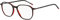 HUGO Achteckig Azetat Brillen in Black Red für Herren, Brille mit Sehstärke, optional mit Sonnenbrillen tönung oder Blaulichtfilter (Modell HG 1272)