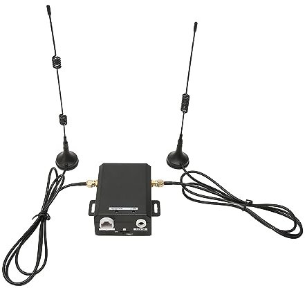 Industrieller 4G-LTE-Router Mit SIM-Kartensteckplatz, Tragbarer WLAN, 150 Mbit/s Wireless-Modem, Externe Antenne, Mobilfunkmodem, Unterstützt 16 Benutzer (EU-Stecker)