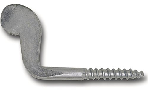 SECOTEC Fenster-Vorreiber 30 mm| Fensterriegel | Raffhalter | Fensterladenhalter | 2 Stück