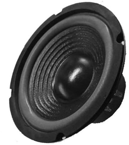 WOOFER 16,5 CM 165 MM 4 Ohm diffusore medio basso 6,5 SOSPENSIONE MORBIDA 150W ALTOPARLANTE SPORTELLO AUTO