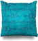 Cushion Cover Case 45x45cm, Blue Vintage Fish Retro Teal Boomerangs Kitsch Revival School Sofa Cushion Cover Fashion Indoor Cushion Case