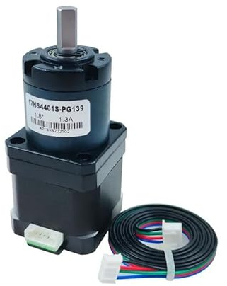 42BYG electronic stepper power start 40 mm kroppslängd med 3,71:1–139:1 förhållande NEMA17 planetariskt stegväxel elektrisk start med växelbox IINKUEYK(17HS4401S-PG27)