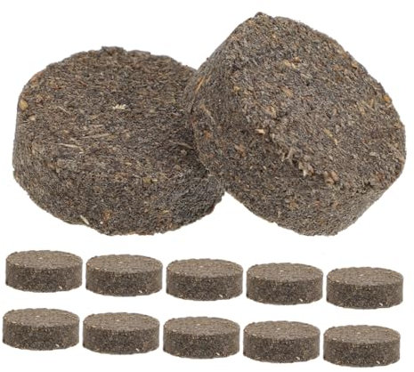 CIYODO 50pièces Blocs Allumage Pour Bois Allume-feu Pour Camping Et Barbecue De Combustible Extérieur Bois Et Cire