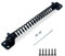 Gate Spring Closure for Wooden Gate | 10” Adjustable Metal Spring Automatic Door Closer with Zinc Plated, Ideal for Outdoor Usage Door Closer Spring Fittings Included
