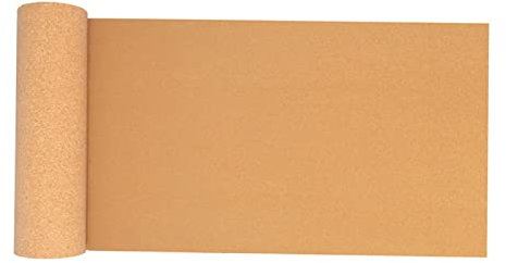 Rollenkork, 3mm Stärke Korkrolle, Schadstofffreier Rollkork, Natürliche Dämmunterlage, Qualitäts Trittschalldämmung Wärmeisolierend Rollenkork, Korkplatte für Laminat und Parkettböden