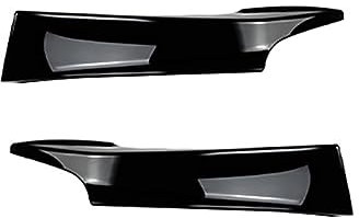Für BMW 1er F20 F21 M Sport 2012 2013 2014 Auto Front stoßstange Splitter Lippen Diffusor Spoiler Stoßstange Karosserie verkleidung außen Schutz,C-Glossy Black