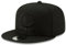 New Era NFL 9FIFTY Black On Black Adjustable Snapback Hat Cap One Size Fits All (Chicago Bears), Schwarz, Einheitsgröße