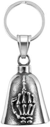 Guardian Bell Campana de la suerte para motocicleta, campana aceitosa para motocicleta con anillo colgante, para coches eléctricos, bicicletas, motos