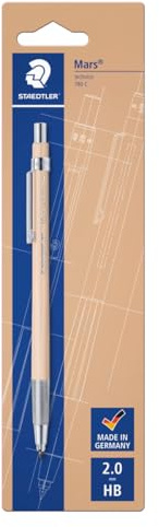 STAEDTLER Mars Technico 780 C-70BK - Portaminas con 1 lápiz de minas Mars Technico 780