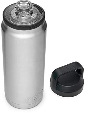 YETI Rambler 26 oz Bottle, Vacuum Insulated, Stainless Steel with Chug Cap, Stainless