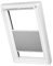 Ventanara® Dachfenster Waben Plissee ohne Bohren passend für Velux Fenster Plisseerollo Faltrollo verspannt Klebemontage (FK08, Grau Tageslicht)
