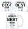 Pyramid International The Office Mug (World's Best Boss Mug Design) in Presentation Gift Box - Official Merchandise, Black